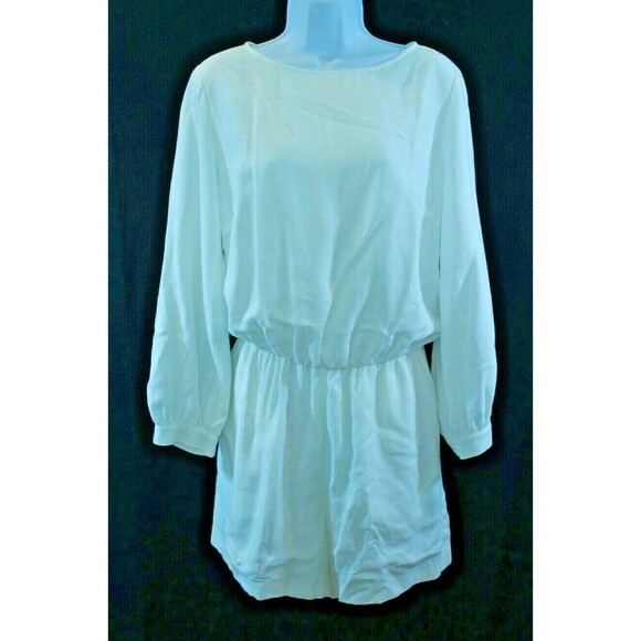 Club Monaco Kendra Romper Lined Long Sleeve Shorts Womens Size 6 - Picture 3 of 6